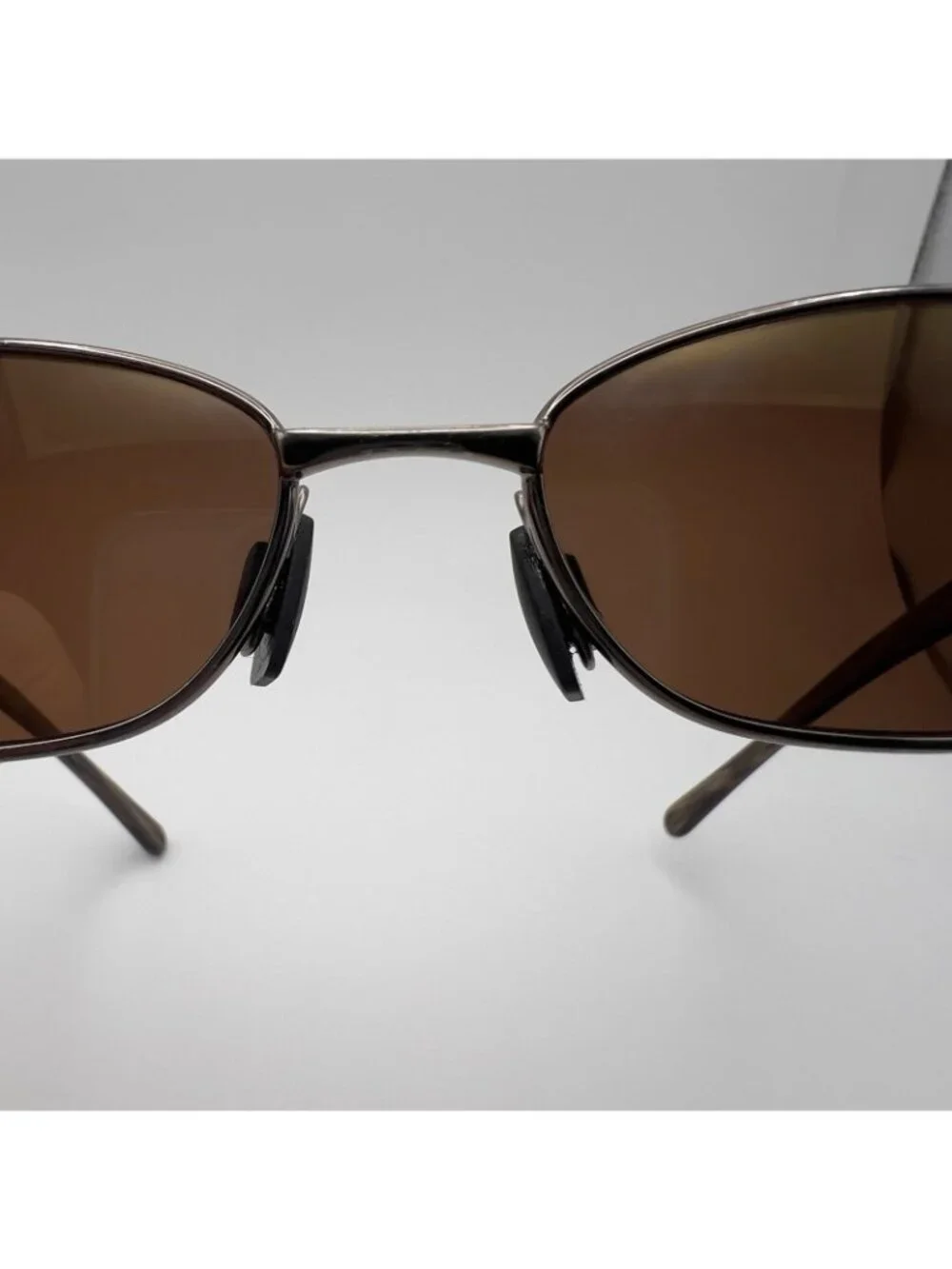 Maui Jim MJ-101-25 Sunglass Frames Brown Lenses Brown Marble 55-17-135 Case